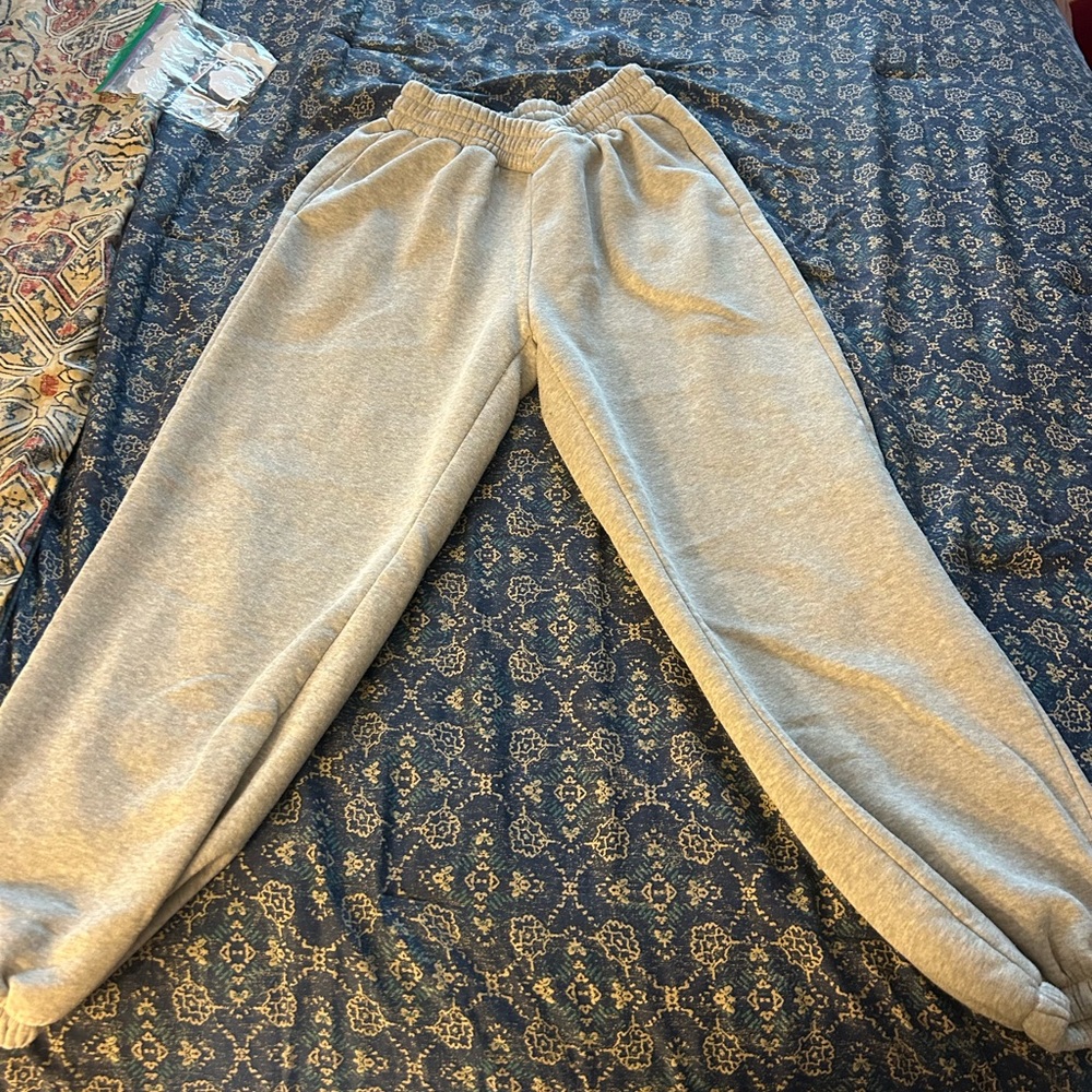 Grey Crossover sweats